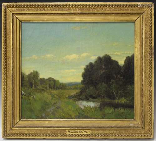 WILLIAM KEITH (1838-1911), OIL ON CANVAS
