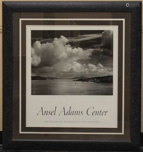 FRAMED ANSEL ADAMS CENTER POSTER