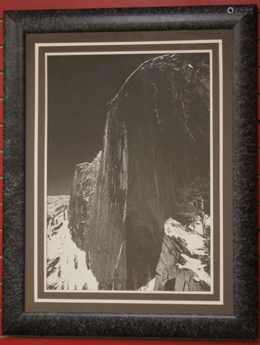 ANSEL ADAMS, LITHOGRAPH OF HALF DOME