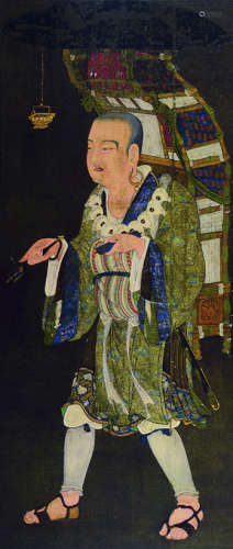 十八世纪 唐僧画像
