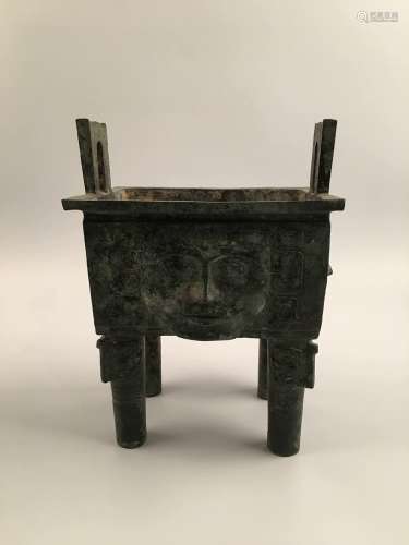 Chinese Han Dynasty Bronze Ding