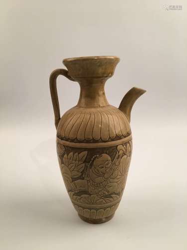 Chinese Song Style Porcelain Pitcher