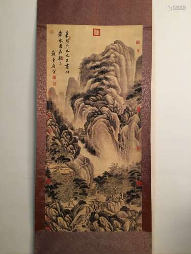 Chinese Watercolor Painting By Tangyan