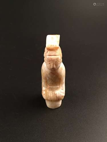 Chinese Old Jade Figure