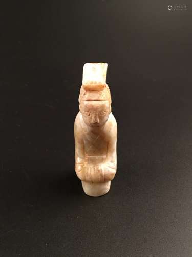 Chinese Old Jade Figure