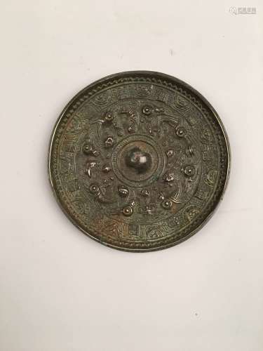 Chinese Han Dynasty Bronze Mirror