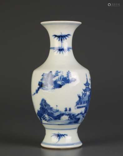 Chinese Blue/White Porcelain Vase