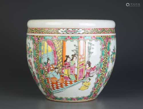 Chinese Famille Rose Porcelain Jar