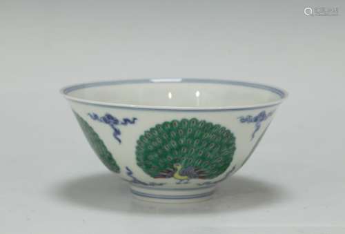 Chinese WuCai Porcelain Bowl