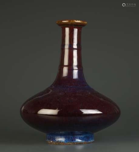 Chinese Purple Glazed Vase