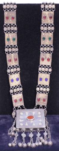 Turkmen Silver Necklace