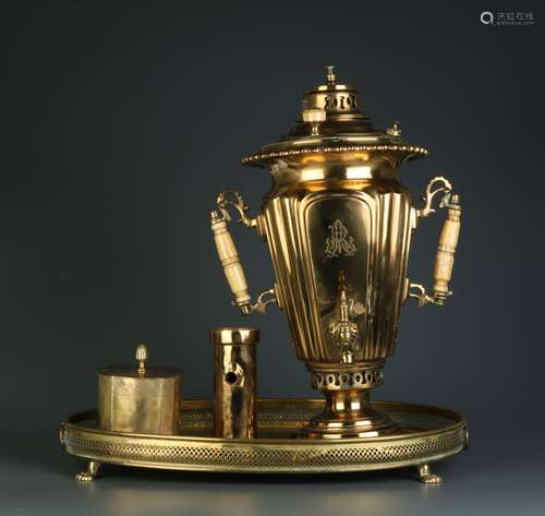 Set of Russian Samovar