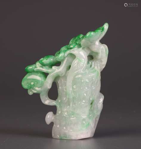 Chinese Jadeite Carved Tree