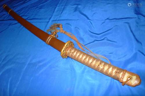 WW2 Japanese Army Samurai Officer Sword cut down t
