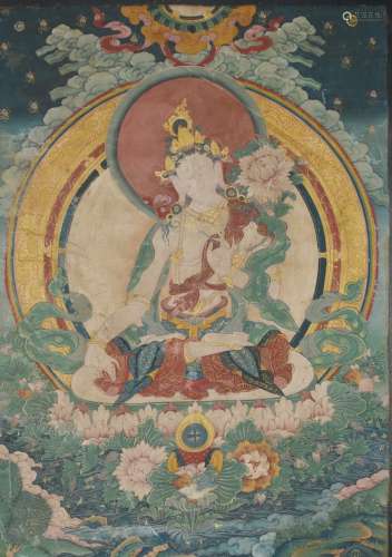 Tibetan Thangka of 