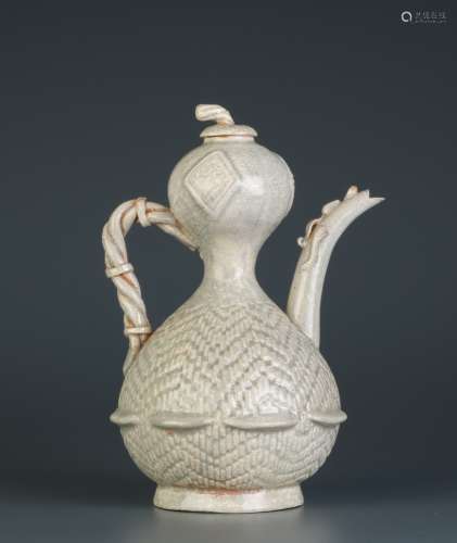 Chinese Porcelain White Glazed Ewer