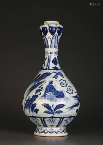 Chinese Blue/White Porcelain Vase