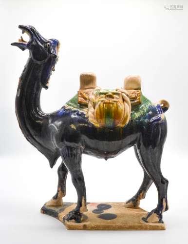 Chinese San Cai Ceramic Camel