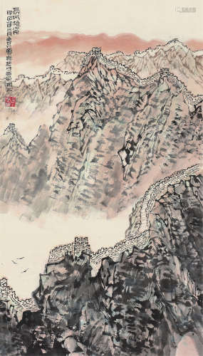 姜宝林 山水 立轴