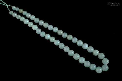 GIA tested GRADE 'A' jadeite jade beads