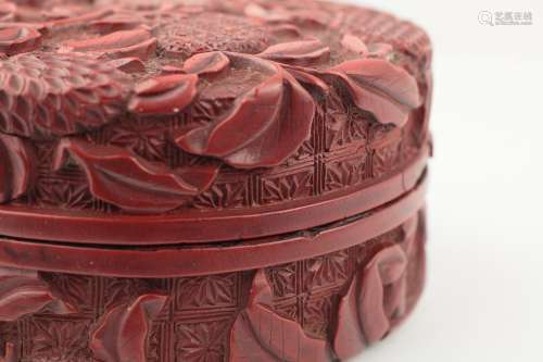 Chinese Cinnabar lacquer