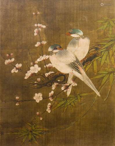 ANONYMOUS (QING DYNASTY), TWO BIRDS