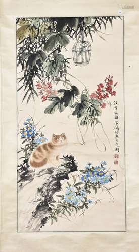 WANG XUETAO (1903-1982) CAO KEJIA (1906-1979), CATS