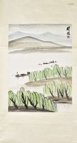 LIN XIMING (1925-), LANDSCAPE