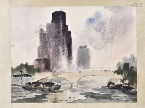 WU TONGLI, WATER COLOR PAINTING