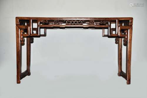 A HUANGHUALI TABLE