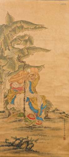 DING GUANPENG (STYLE OF, 1737-1768), FIGURE