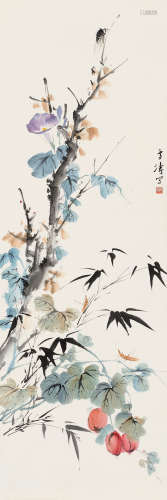 王雪涛（1903～1982） 秋趣图 立轴 设色纸本