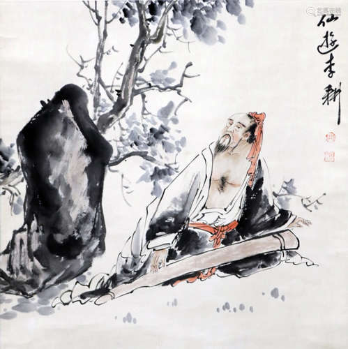 李耕款《人物》