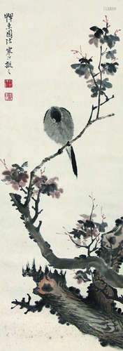 江寒汀 1903-1962 花鸟 纸本立轴