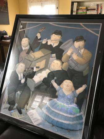 Fernando Botero-out of print original poster from 1991