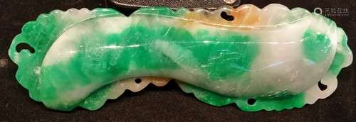 Ancient Large Natural Chinese Jade Carving 138mm, 135gr (Certified)