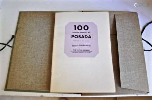POSADA . 100 original woodcuts by Posada
