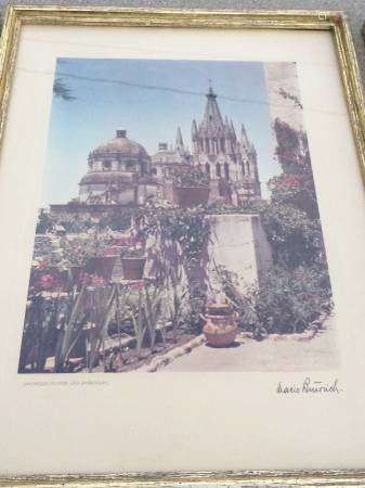 MARIO VON BUCOVICH Set of 3 Signed Vintage Color Photos of Old Mexico