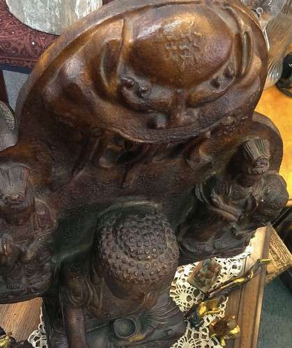 Large Old Important Chinese Buddha Sculpture