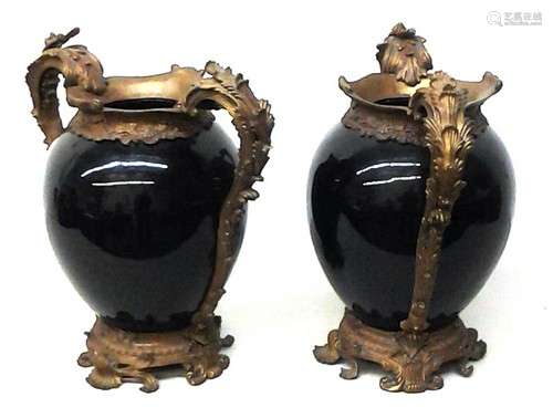 Antique French Bronze & Chinese Porcelain Vases 18