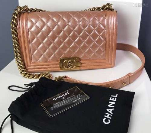 Authentic Chanel Boy Handbag