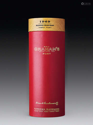 1969 GRAHAMS SINGLE HARVEST TAWNY PORT BOTTLE IN 2014/750 ML