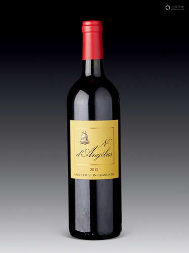 2012 No. 3 d’Angelus， Saint-Emilion Grand Cru， France/750 ML