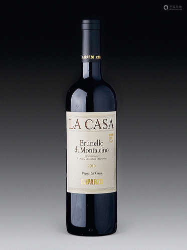 2010 CAPARZO LA CASA， BRUNELLO DI MONTALCINO DOCG， ITALY/750 ML