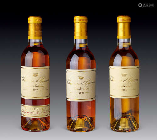 1997/2003/2005 Chateau d’Yquem， Sauternes， France/375 ML