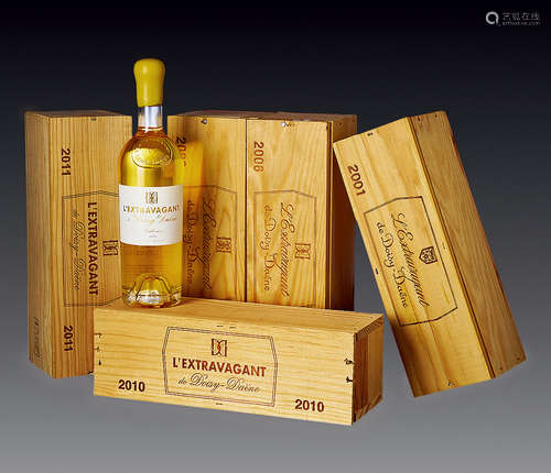 2001 DENIS DUBOURDIEU CHATEAU DOISY-DAENE L’EXTRAVAGANT DE DOISY-DAENE， SAUTERNES， FRANCE/375 ML 2006 DENIS DUBOURDIEU CHATEAU DOISY-DAENE L’EXTRAVAGANT DE DOISY-DAENE， SAUTERNES， FRANCE/375 ML  2010 DENIS DUBOURDIEU CHATEAU DOISY-DAENE L’EXTRAVAGANT DE D