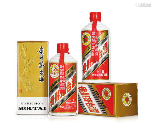 1991-1992年贵州茅台酒（红皮/铁盖）