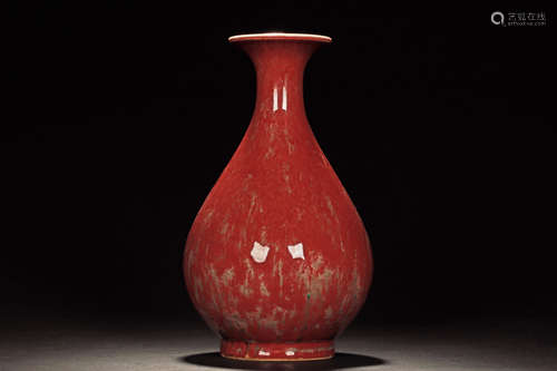 FLAMBE GLAZE VASE, YUHUCHUN