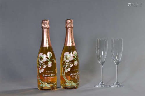 法国巴黎之花粉红贵年份香槟2006年