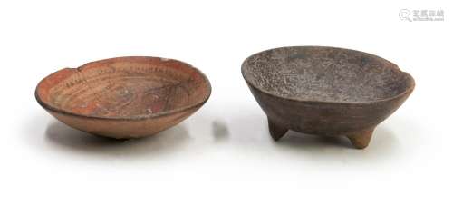 TEOTIHUACAN PAIR OF BOWLS (MAYAN & PRE-MAYAN)